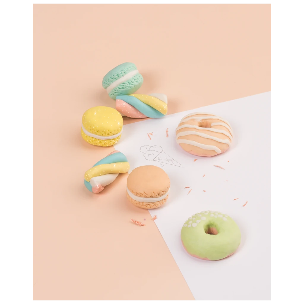 Bastel-Set Kneten & Radieren „Sugar Sweets“ | 100 g