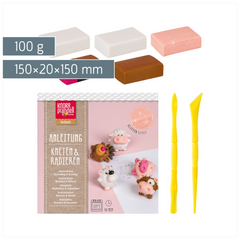 Bastel-Set Kneten & Radieren „Friends“ | 100 g