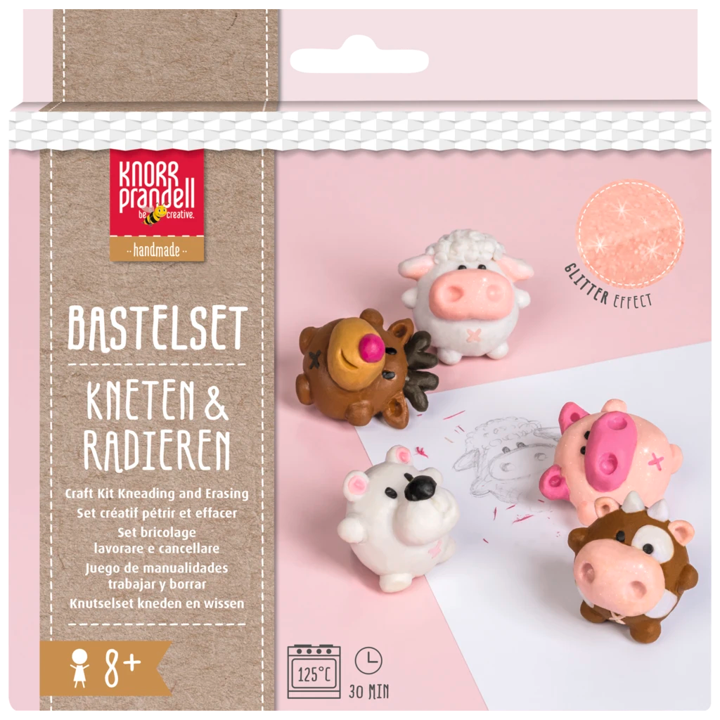 Bastel-Set Kneten & Radieren „Friends“ | 100 g