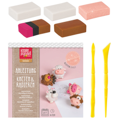 Bastel-Set Kneten & Radieren „Friends“ | 100 g