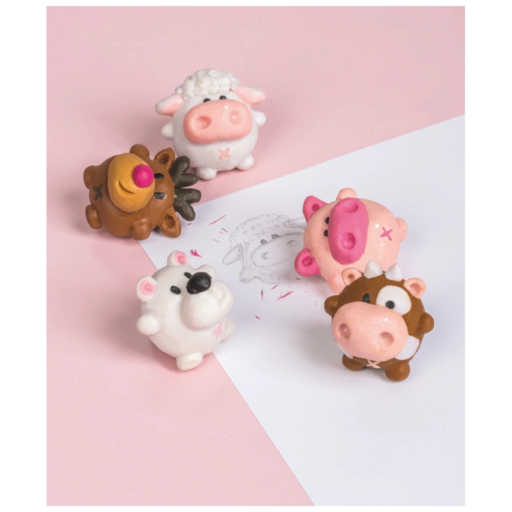 Bastel-Set Kneten & Radieren „Friends“ | 100 g