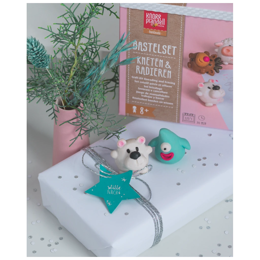 Bastel-Set Kneten & Radieren „Friends“ | 100 g