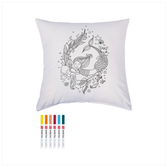 Bastel-Set Stoff bemalen „Mermaid“ Kissen