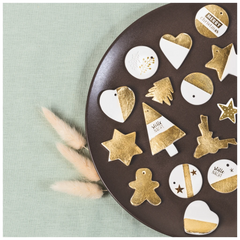 Blattmetall | 140×140 mm, gold, 25 Stück