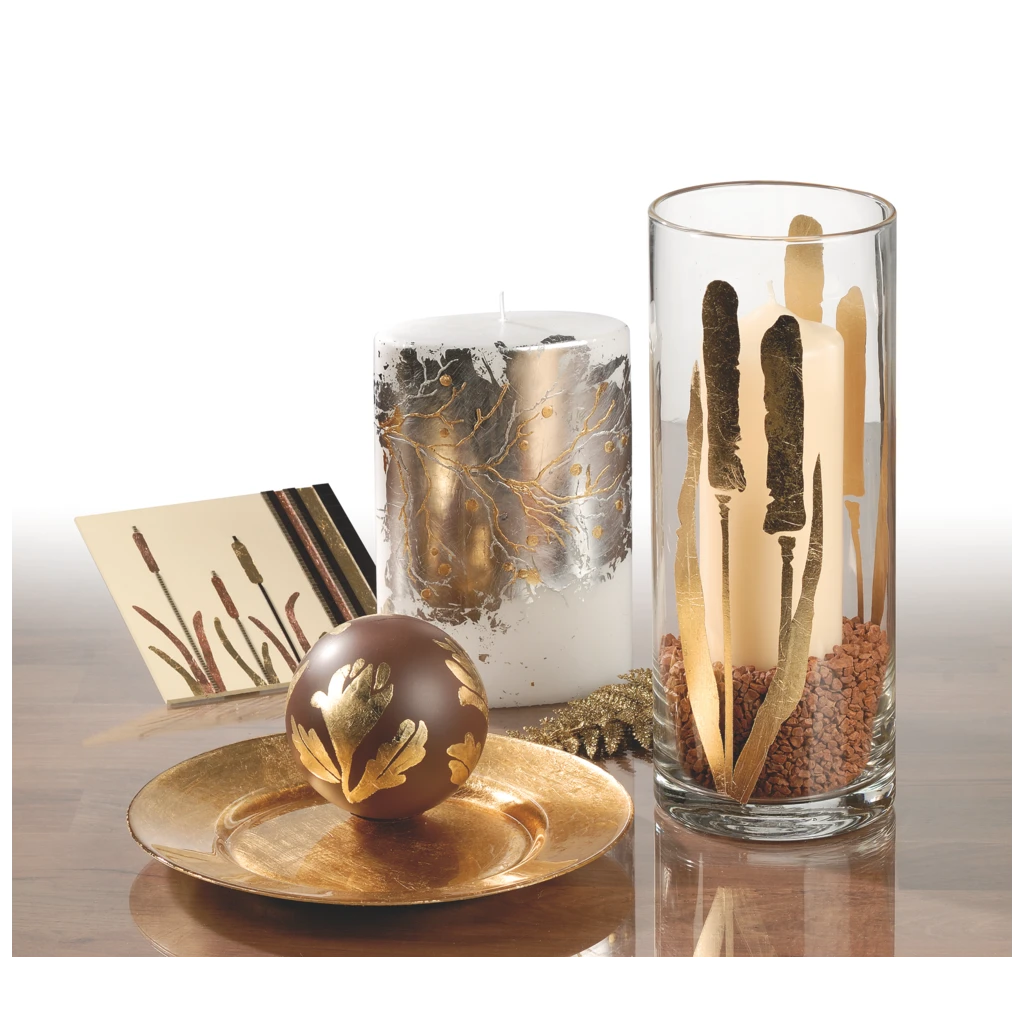 Blattmetall | 140×140 mm, silber, 25 Stück