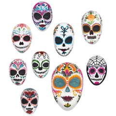 Gießform „Mini-Schmuckmasken“ | 40-80 mm, weiß