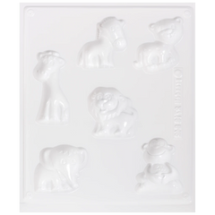 Gießform „Safari“ | 60-90 mm, weiß