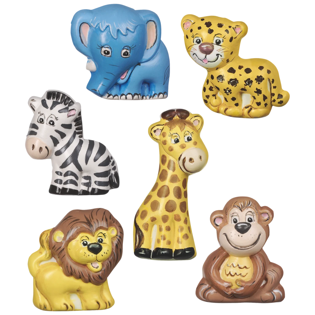 Gießform „Safari“ | 60-90 mm, weiß