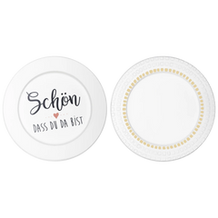 Gießform „Untersetzer“ | 105 mm, weiß