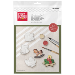 Gießform „Weihnachtsfiguren“ | 40-60 mm, weiß