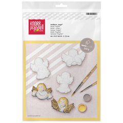 Gießform „Engel“ | 50-75 mm, weiß