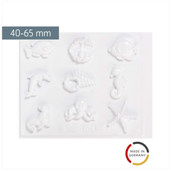 Gießform „Seaworld“ | 40-65 mm, weiß