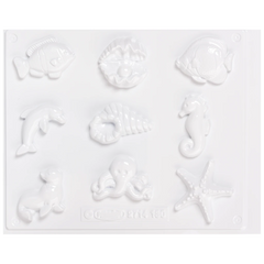 Gießform „Seaworld“ | 40-65 mm, weiß