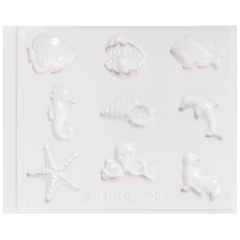 Gießform „Seaworld“ | 40-65 mm, weiß