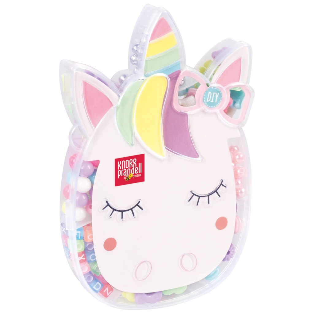 Schmuck-Set „Unicorn“ | 100×150×20 mm, mehrfarbig, pastell, 57 g