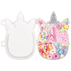 Schmuck-Set „Unicorn“ | 100×150×20 mm, mehrfarbig, pastell, 57 g