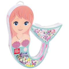 Schmuck-Set „Mermaid“ | 150×175×20 mm, mehrfarbig, pastell, 57 g