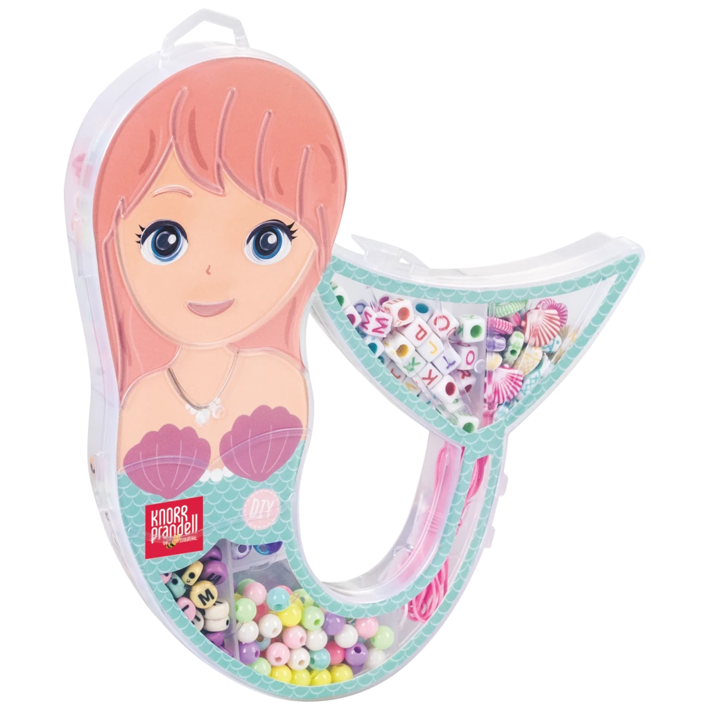 Schmuck-Set „Mermaid“ | 150×175×20 mm, mehrfarbig, pastell, 57 g