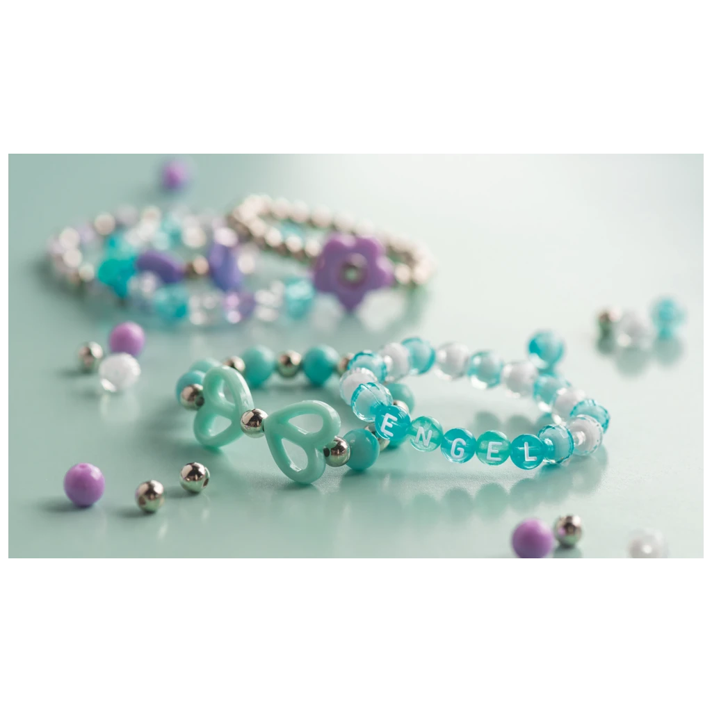 Schmuck-Set „Rainbow“ | 148×90×20 mm, mehrfarbig, pastell, 36 g