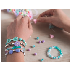 Schmuck-Set „Rainbow“ | 148×90×20 mm, mehrfarbig, pastell, 36 g