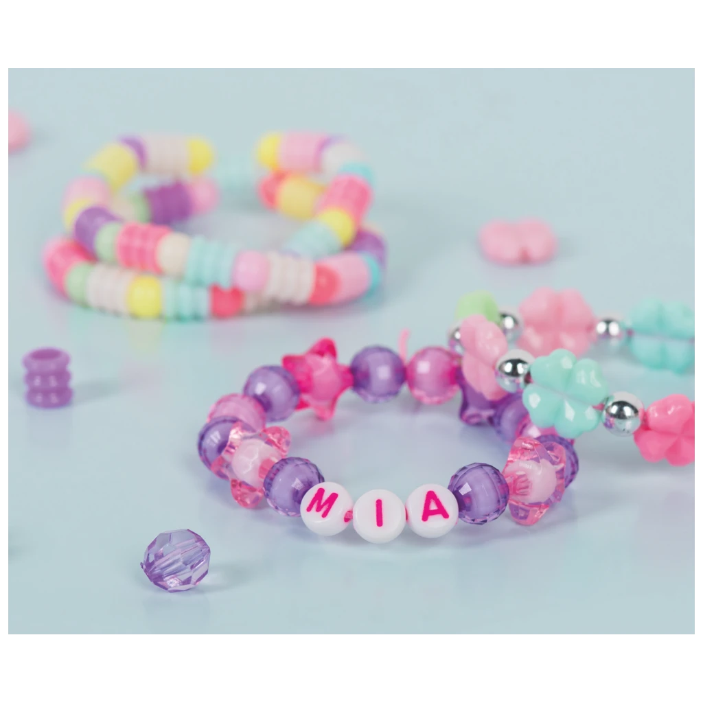 Schmuck-Set „Rainbow“ | 148×90×20 mm, mehrfarbig, pastell, 36 g