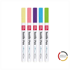 Textile Pen-Set „Candy“ dünn | 1-2 mm