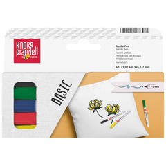 Textile Pen-Set „Basic“ dünn | 1-2 mm