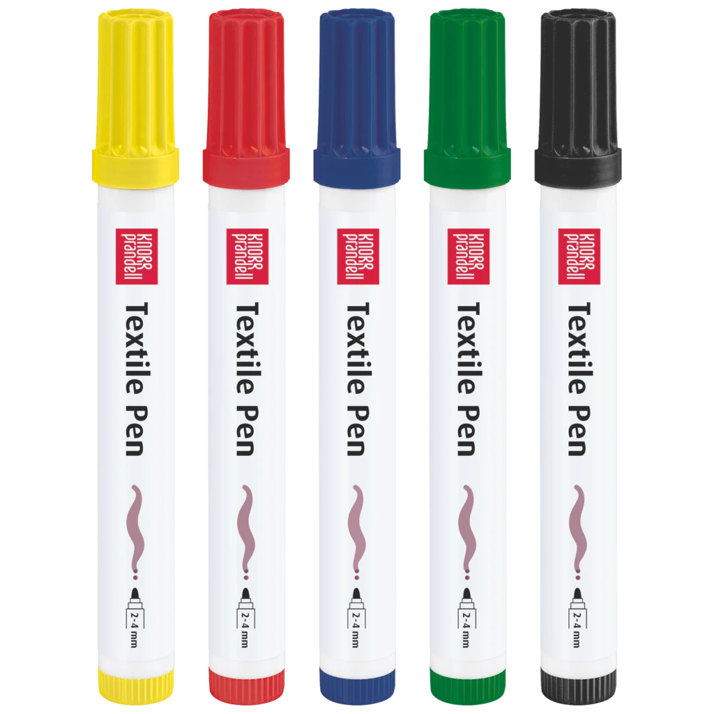 Textile Pen-Set „Basic“ dick | 2-4 mm