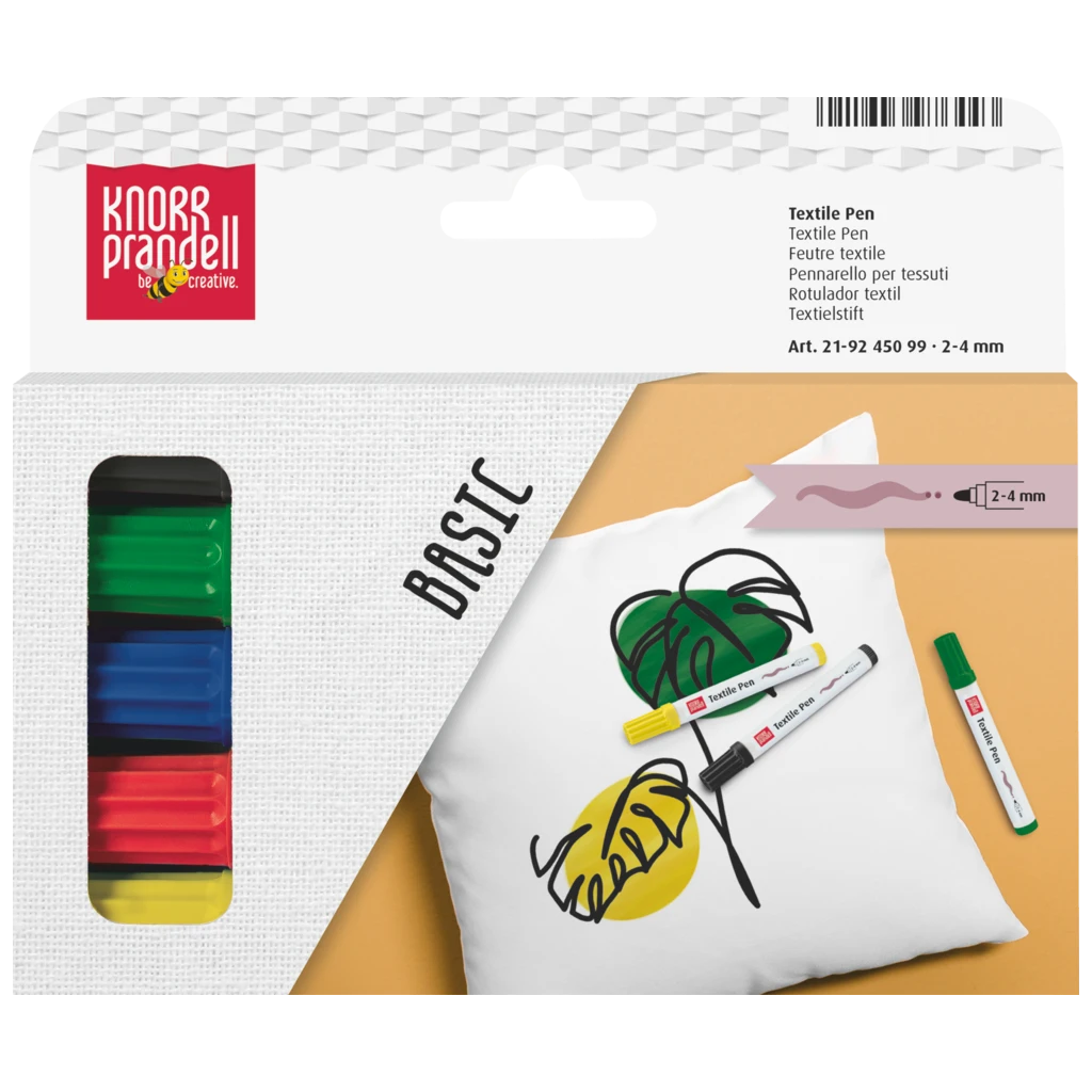Textile Pen-Set „Basic“ dick | 2-4 mm
