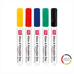 Glass & Porcelain Pen-Set „Basic“ | 1-2 mm