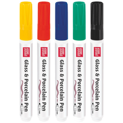 Glass & Porcelain Pen-Set „Basic“ | 1-2 mm
