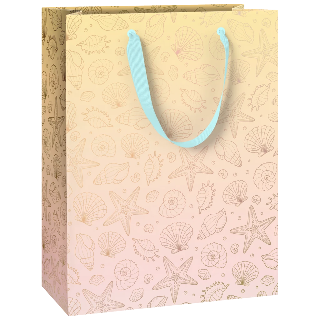 Geschenktasche „Sereia“ | 23×30×13 cm, 230 g/m², mehrfarbig