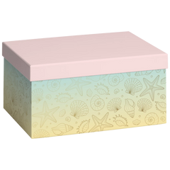 Geschenkbox „Sereia“ | 16×12×24 cm, 120 g/m², mehrfarbig