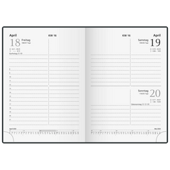 Taschenkalender 2026 | A6, Kunststoff, sortiert