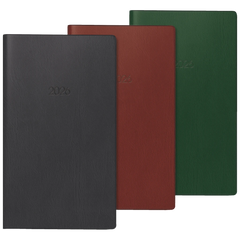 Taschenkalender 2026 | A6, Kunststoff, sortiert