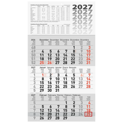 3-Monatskalender 2027 | 300×520 mm