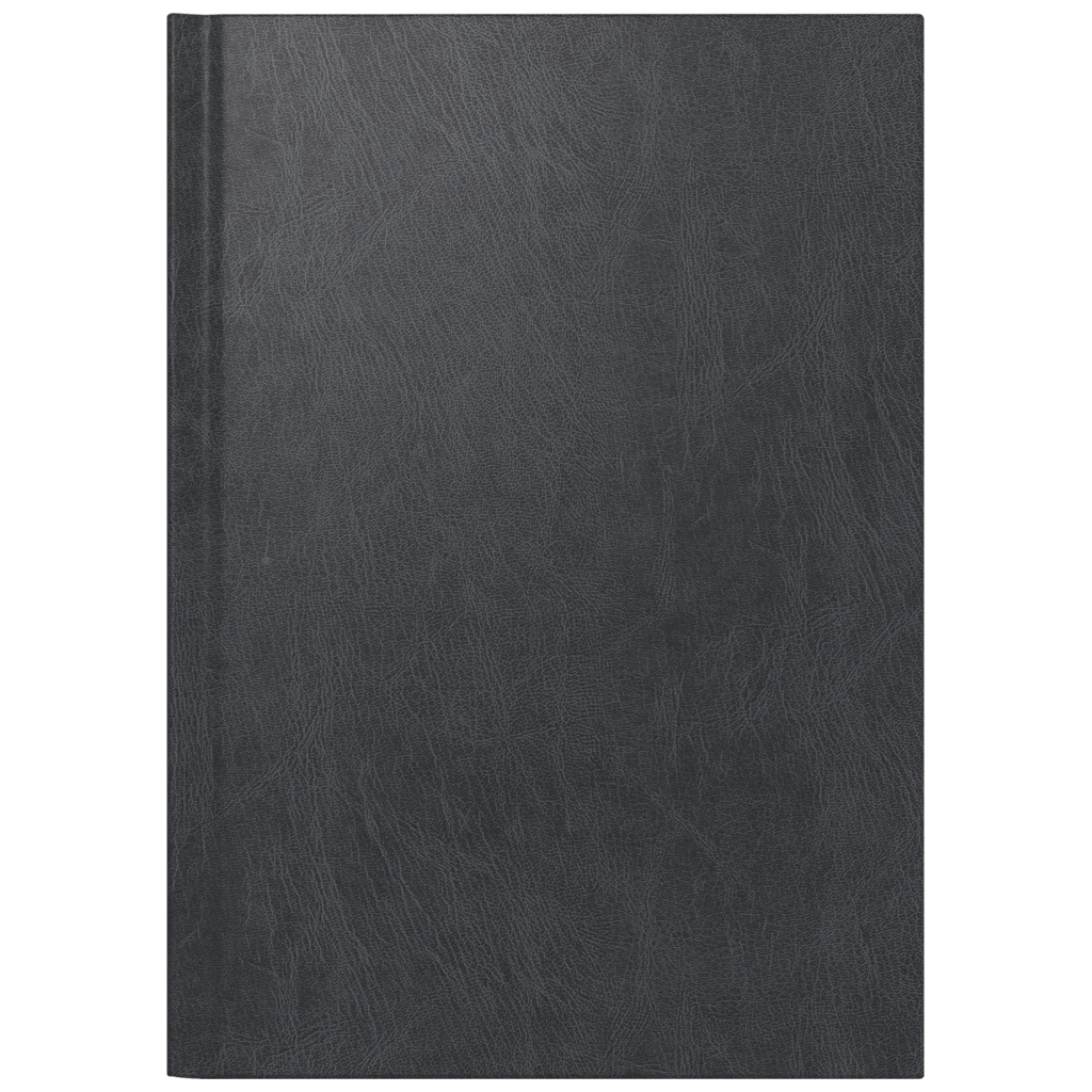 Buchkalender 2026 | A5, Kunststoff, schwarz