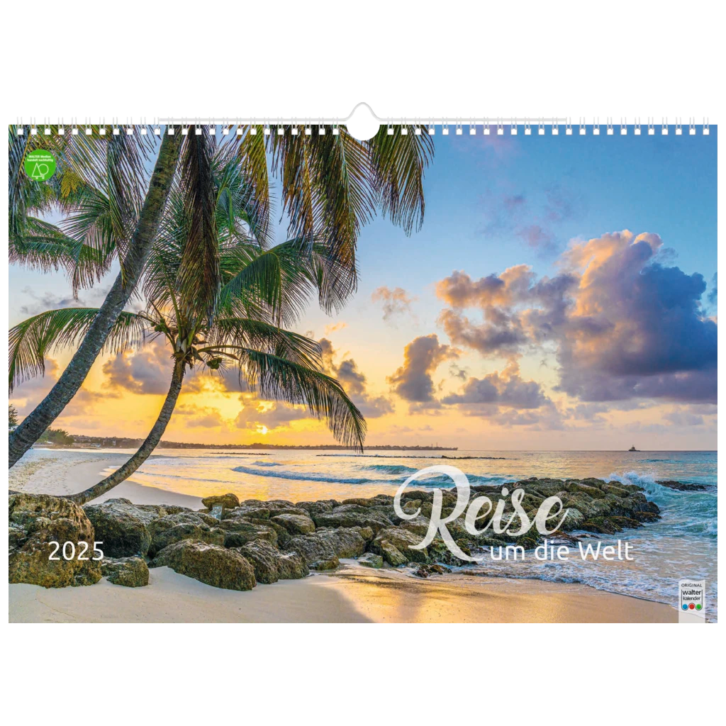 Bildkalender '25 „Reise um die Welt“ | 440×310 mm