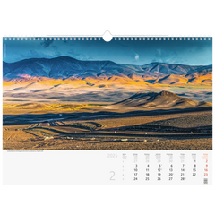 Bildkalender '25 „Reise um die Welt“ | 440×310 mm