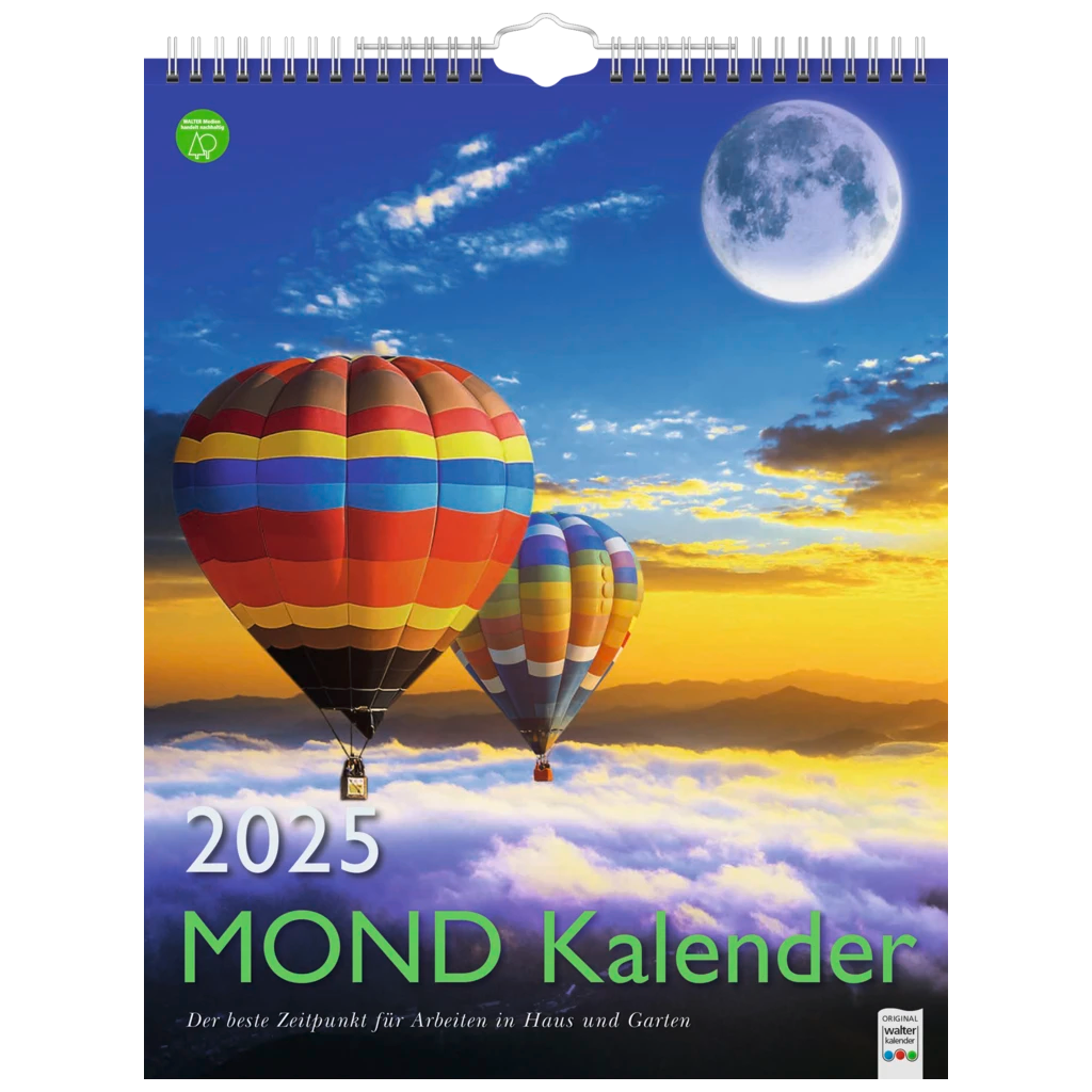 Bildkalender '25 „Mond“ | 245×310 mm