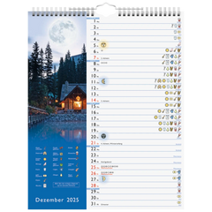 Bildkalender '25 „Mond“ | 245×310 mm