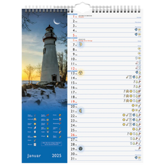 Bildkalender '25 „Mond“ | 245×310 mm