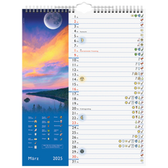 Bildkalender '25 „Mond“ | 245×310 mm