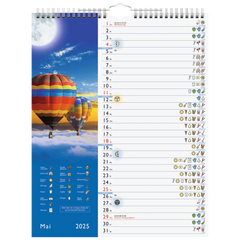 Bildkalender '25 „Mond“ | 245×310 mm