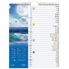 Bildkalender '25 „Mond“ | 245×310 mm