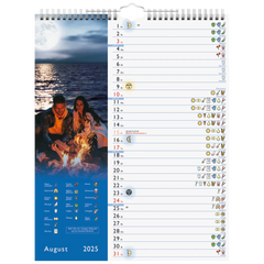 Bildkalender '25 „Mond“ | 245×310 mm