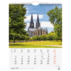 Bildkalender '25 „Schönes Deutschland“ | 245×310 mm