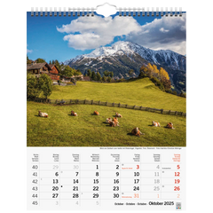 Bildkalender '25 „Sonnentage Alpen“ | 245×310 mm