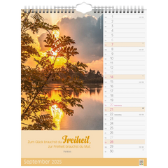 Bildkalender '25 „Ruhepause“ | 245×310 mm