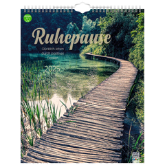 Bildkalender '25 „Ruhepause“ | 245×310 mm